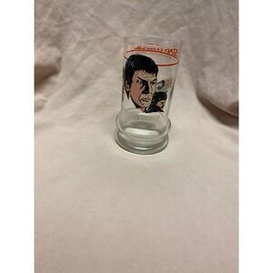Vintage Star Trek 3 "Spock Lives" 1984 Taco Bell Glass Paramount Pictures Cup